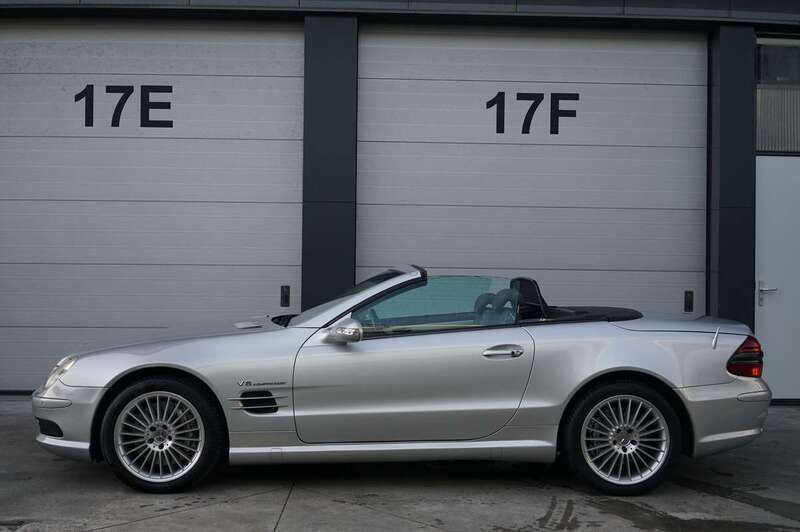 Zilver Gebruikt 2002 Mercedes SL55 AMG AMG Cabriolet | € 28.500 - Afbeelding 1/4