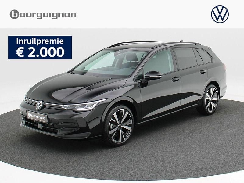 Nieuw VW Golf VIII Edition 116 PK (85 kW) 2025 Zwart (metallic) Stationwagen