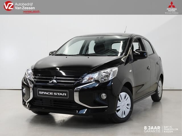 Zwart Nieuw 2024 Mitsubishi Space Star Active Hatchback | € 18.725 (Eerlijke prijs) - Afbeelding 1/4