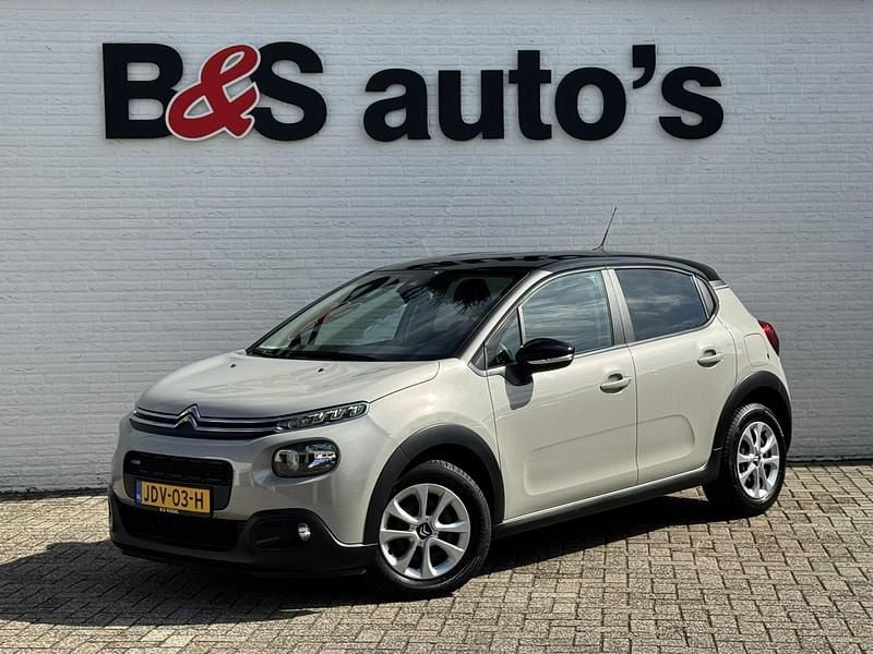 Grijs Gebruikt 2017 Citroën C3 Feel Hatchback | € 11.700 (Eerlijke prijs) - Afbeelding 1/4