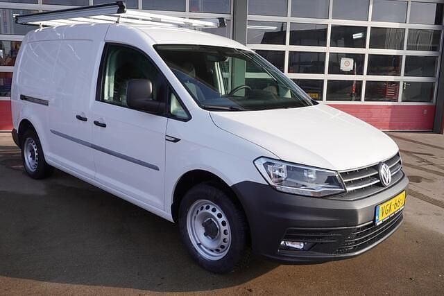 Wit Occasion 2020 VW Caddy Maxi Comfortline MPV | € 12.950 (Super prijs) - Afbeelding 1/4