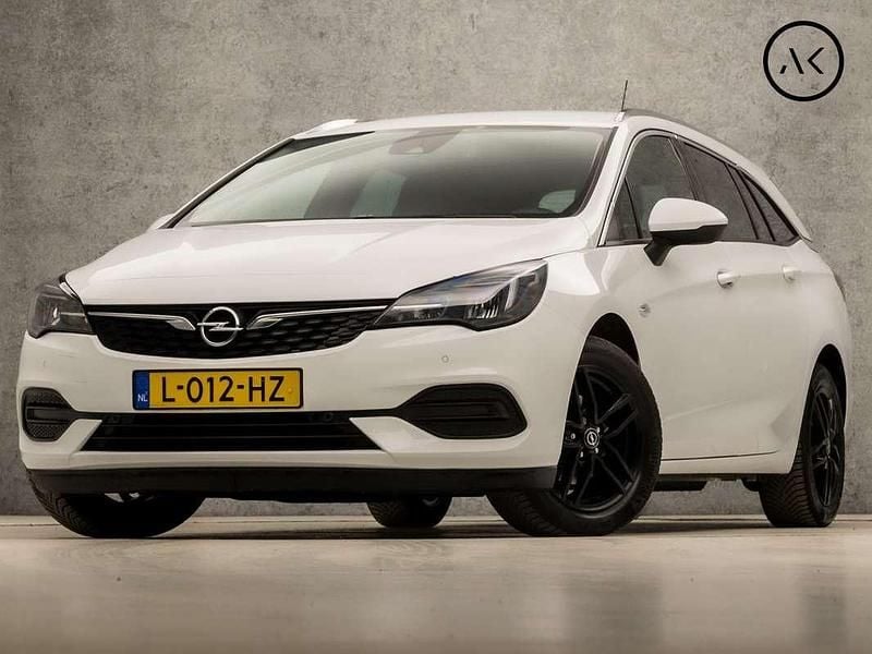 Wit Gebruikt 2021 Opel Astra Business Elegance Stationwagen | € 14.945 (Eerlijke prijs) - Afbeelding 1/4
