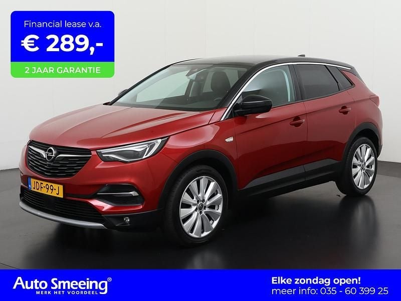 Rood Gebruikt 2021 Opel Grandland X Ultimate SUV | € 21.740 (Goede deal) - Afbeelding 1/4