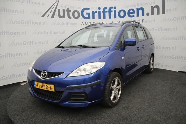 Blauw Gebruikt 2009 Mazda 5 Touring MPV | € 2.890 (Eerlijke prijs) - Afbeelding 1/4