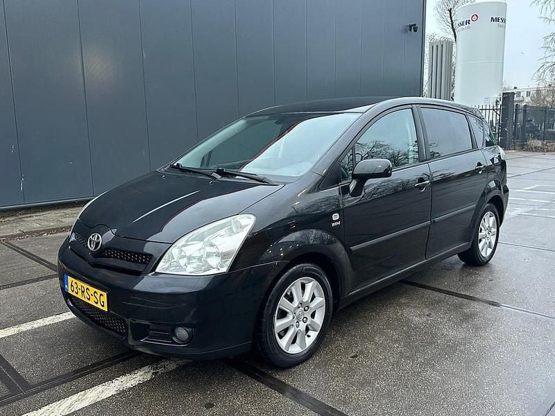 Zwart Gebruikt 2005 Toyota Corolla Verso Luna MPV | € 4.499 (Iets duurder) - Afbeelding 1/4