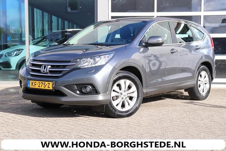 Grijs Gebruikt 2013 Honda CR-V Elegance SUV | € 14.950 (Eerlijke prijs) - Afbeelding 1/4