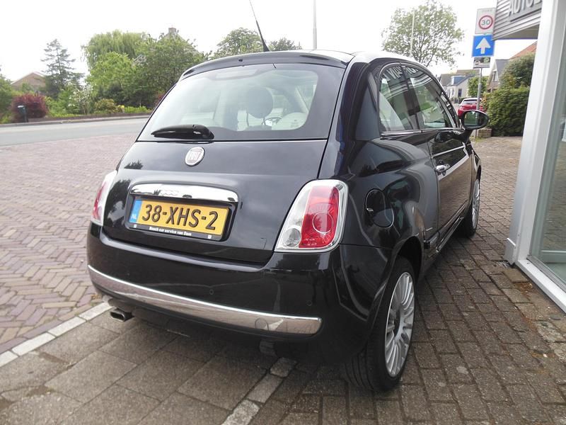 Occasion Fiat 500 Lounge 86 PK (63 kW) 2012 Zwart Hatchback