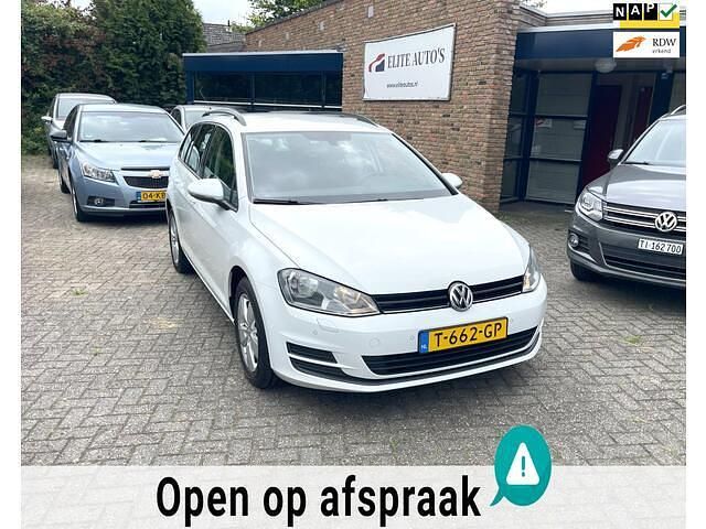 Wit Gebruikt 2014 VW Golf VII Stationwagen | € 7.499 (Goede deal) - Afbeelding 1/4