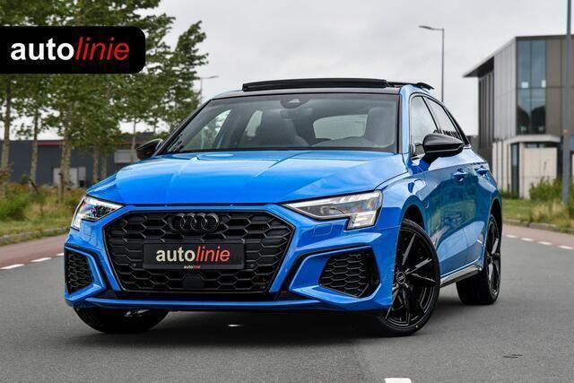 Blauw Gebruikt 2021 Audi A3 Sportback Competition Hatchback | € 35.899 (Duur) - Afbeelding 1/4