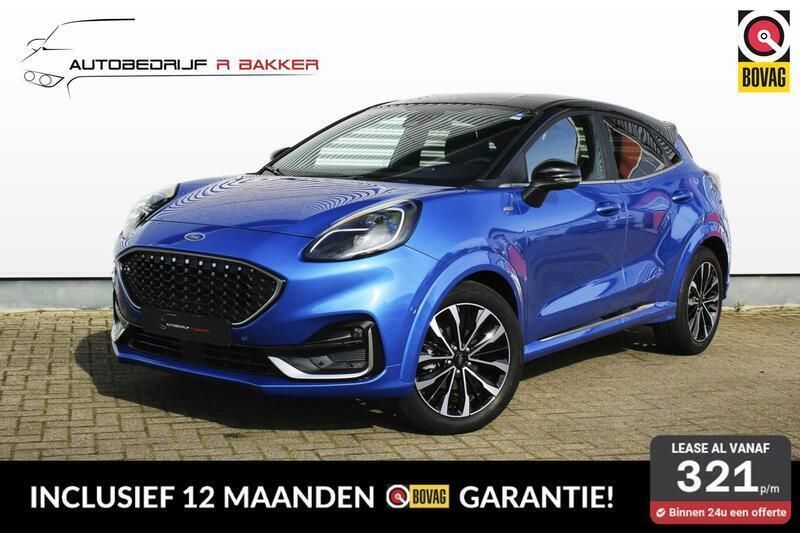 Blauw Gebruikt 2021 Ford Puma ST-Line SUV | € 23.995 (Iets duurder) - Afbeelding 1/4