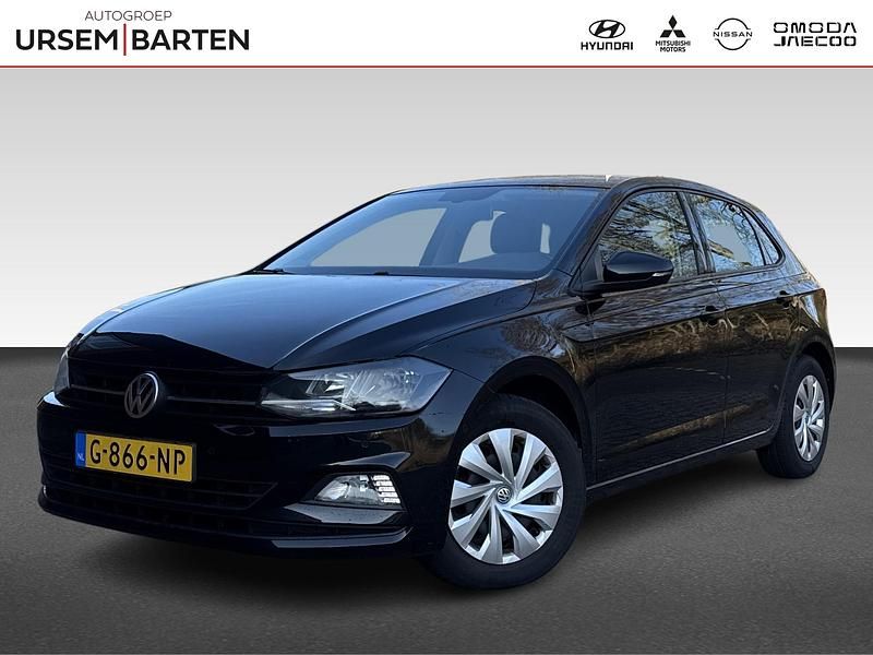 Zwart Occasion 2019 VW Polo Comfortline Hatchback | € 13.495 (Eerlijke prijs) - Afbeelding 1/4