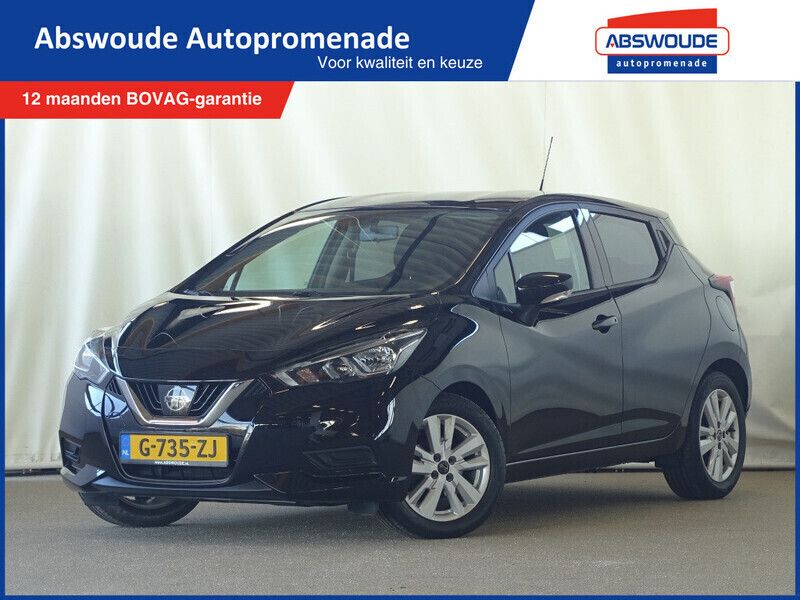Zwart Gebruikt 2020 Nissan Micra Acenta Hatchback | € 13.350 (Eerlijke prijs) - Afbeelding 1/4