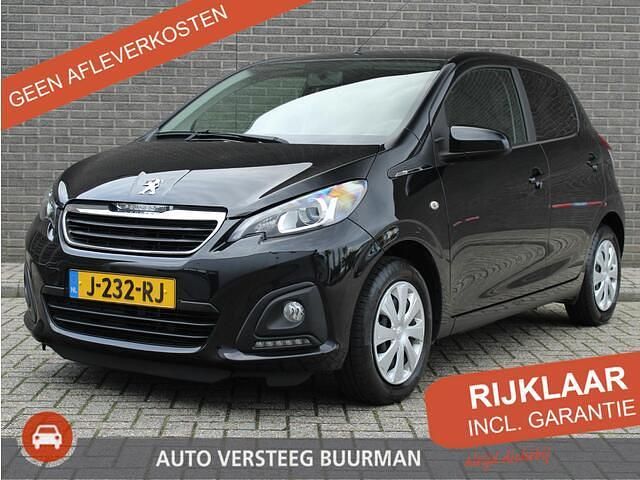 Zwart Gebruikt 2020 Peugeot 108 Active Hatchback | € 10.750 (Eerlijke prijs) - Afbeelding 1/4