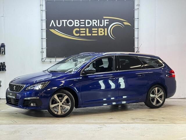 Occasion Peugeot 308 SW GT-line 131 PK (96 kW) 2018 Blauw Stationwagen