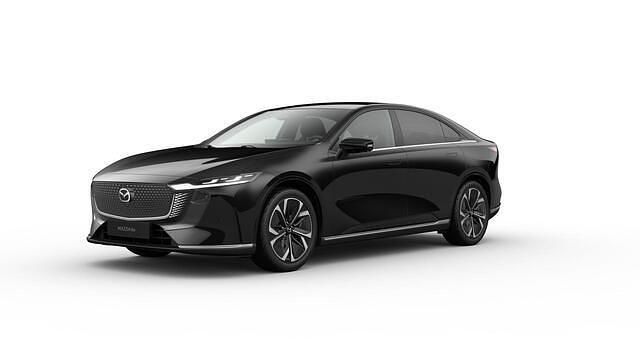 Zwart Nieuw 2025 Mazda 6e Takumi-Line Hatchback | € 47.590 (Eerlijke prijs) - Afbeelding 1/2