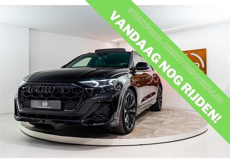Zwart Nieuw 2025 Audi Q8 Competition SUV | € 119.980 (Super prijs) - Afbeelding 1/4
