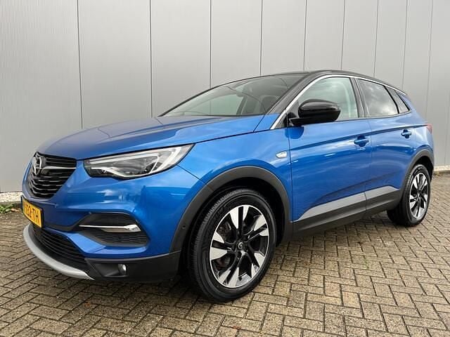 Blauw Gebruikt 2021 Opel Grandland X Ultimate SUV | € 17.900 (Iets duurder) - Afbeelding 1/4