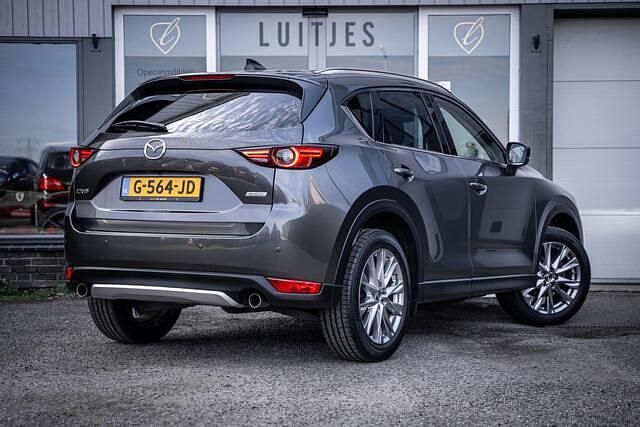 Grijs Gebruikt 2019 Mazda CX-5 Luxury SUV | € 29.500 (Eerlijke prijs) - Afbeelding 1/4