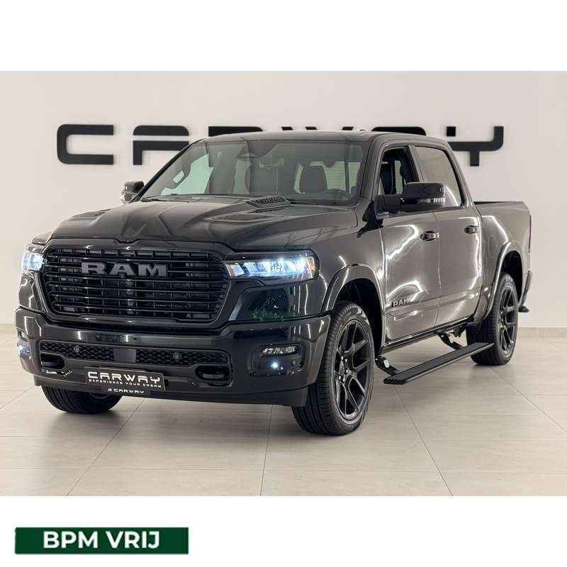Zwart Nieuw 2024 Dodge Ram Pickup | € 76.900 (Duur) - Afbeelding 1/4