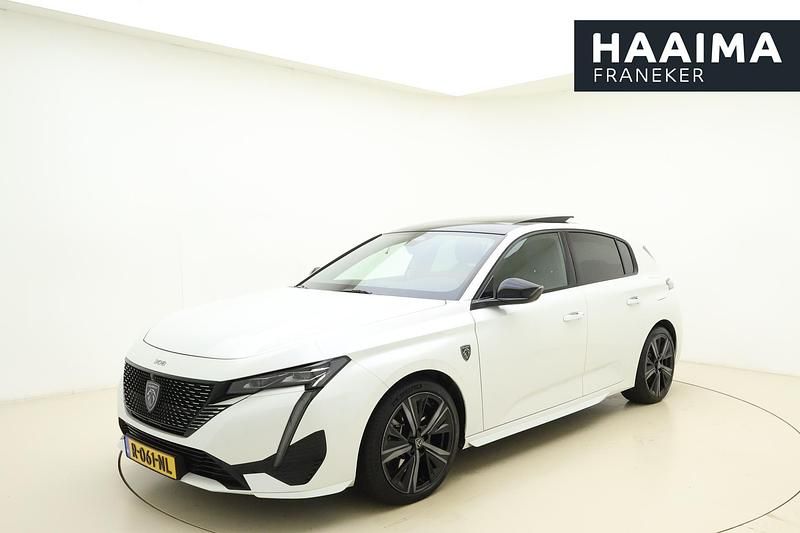 Wit Occasion 2022 Peugeot 308 GT Hatchback | € 27.945 (Iets duurder) - Afbeelding 1/4