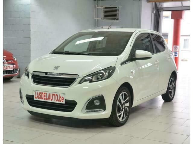 Wit Gebruikt 2017 Peugeot 108 Allure Hatchback | € 8.990 (Eerlijke prijs) - Afbeelding 1/4