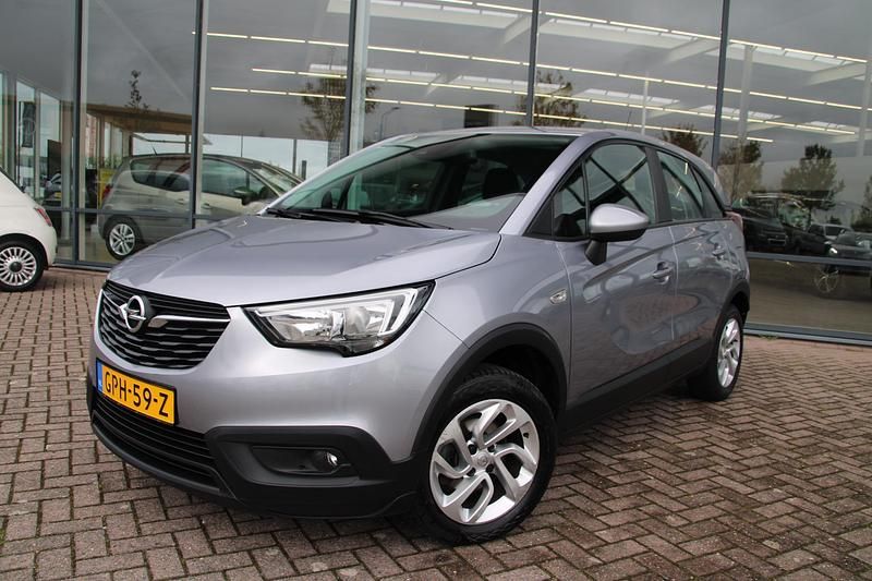 Grijs Gebruikt 2020 Opel Crossland X Edition SUV | € 14.650 (Eerlijke prijs) - Afbeelding 1/4