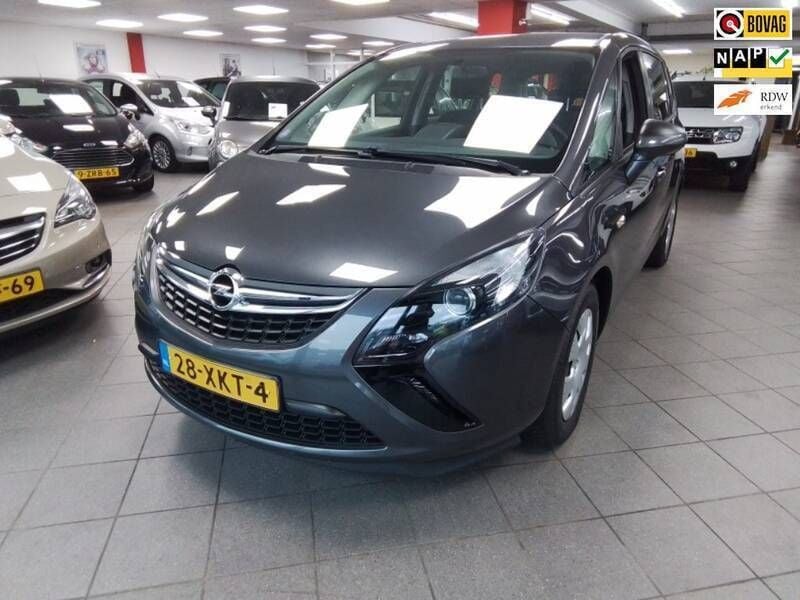 Grijs Gebruikt 2012 Opel Zafira Edition MPV | € 8.950 (Eerlijke prijs) - Afbeelding 1/4