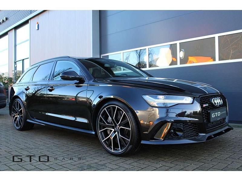 Occasion Audi RS6 Exclusive 736 PK (541 kW) 2016 Zwart (metallic) Stationwagen