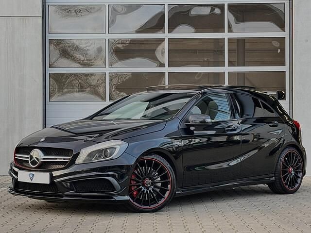 Zwart Occasion 2014 Mercedes A45 AMG AMG Hatchback | € 18.950 - Afbeelding 1/4