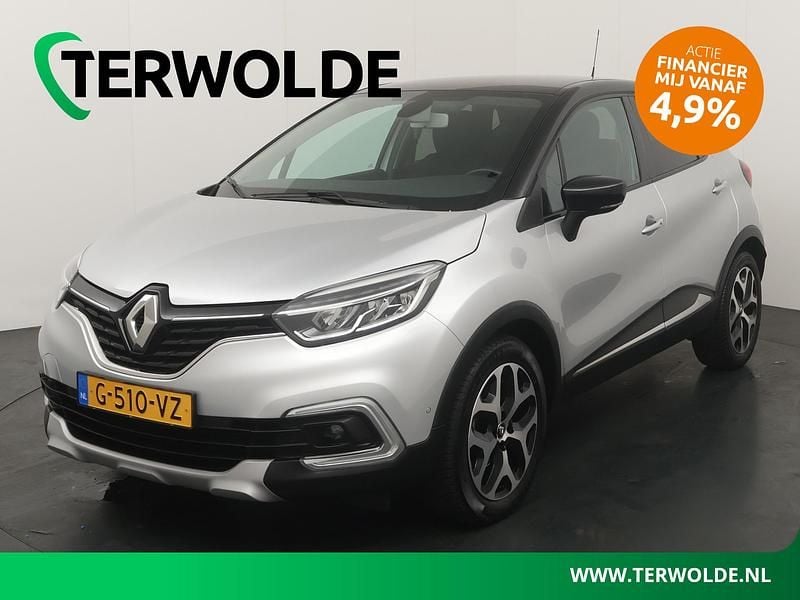 Grijs Occasion 2019 Renault Captur Intens SUV | € 16.840 - Afbeelding 1/4