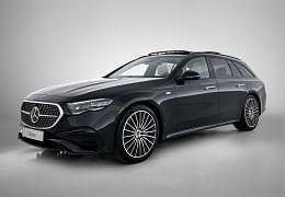 Donker obsidiaanzwart metallic Nieuw 2025 Mercedes 300 Sport Edition Stationwagen | € 90.422 (Duur) - Afbeelding 1/4