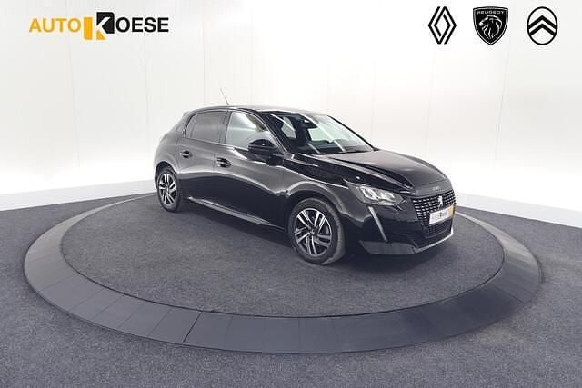 Zwart Gebruikt 2023 Peugeot 208 Allure Hatchback | € 17.400 (Goede deal) - Afbeelding 1/4