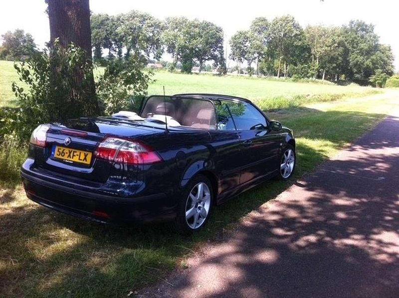 Blauw Gebruikt 2007 Saab 9-3 Cabriolet Vector Cabriolet | € 12.900 (Eerlijke prijs) - Afbeelding 1/4