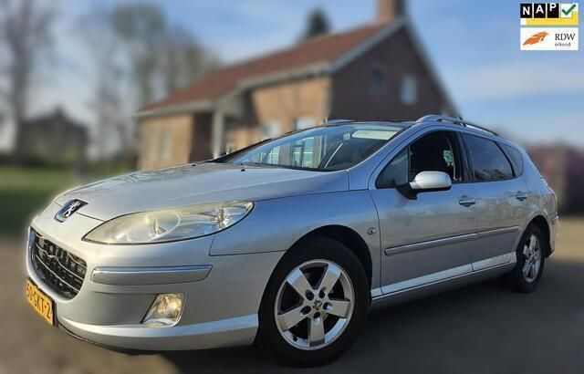 Grijs Gebruikt 2008 Peugeot 407 Stationwagen | € 695 (Super prijs) - Afbeelding 1/4