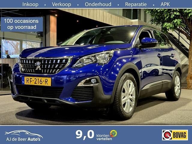 Blauw Gebruikt 2017 Peugeot 3008 SUV | € 12.490 (Goede deal) - Afbeelding 1/4