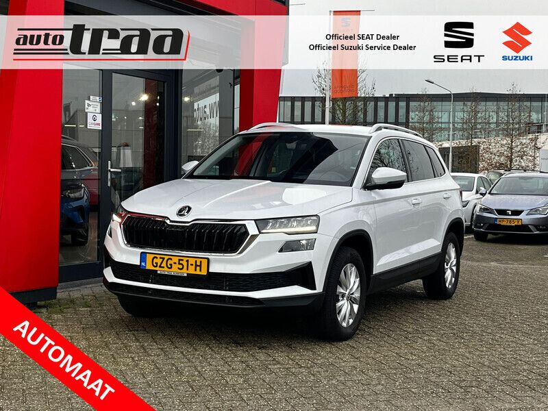 Wit Gebruikt 2024 Skoda Karoq Business Line SUV | € 34.450 (Goede deal) - Afbeelding 1/4