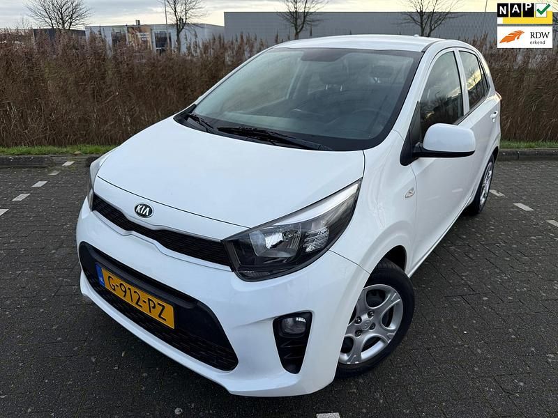 Wit Gebruikt 2019 Kia Picanto Hatchback | € 8.599 (Super prijs) - Afbeelding 1/4
