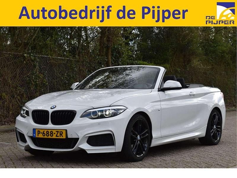 Wit Gebruikt 2021 BMW 218 Executive Cabriolet | € 36.955 - Afbeelding 1/3
