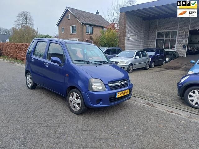 Blauw Gebruikt 2004 Opel Agila Hatchback | € 599 (Goede deal) - Afbeelding 1/4