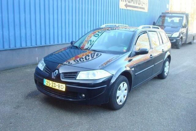 Zwart Gebruikt 2008 Renault Mégane GrandTour Business Stationwagen | € 1.650 (Eerlijke prijs) - Afbeelding 1/4