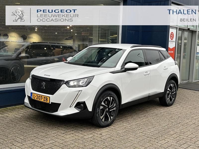 Wit Gebruikt 2021 Peugeot 2008 Allure SUV | € 16.850 (Iets duurder) - Afbeelding 1/4
