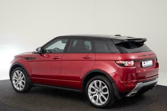 Occasion Land Rover Range Rover evoque Dynamic 241 PK (177 kW) 2012 Rood, metallic lak SUV