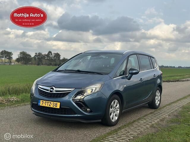Occasion Opel Zafira Tourer Design Edition 136 PK (100 kW) 2014 Blauw MPV