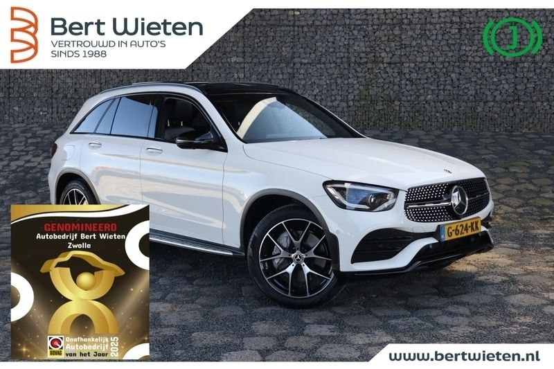 Wit Gebruikt 2019 Mercedes GLC200 AMG SUV | € 43.790 (Eerlijke prijs) - Afbeelding 1/3