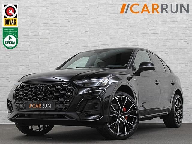 Zwart Gebruikt 2022 Audi Q5 Sportback S-Line SUV | € 47.850 (Eerlijke prijs) - Afbeelding 1/4