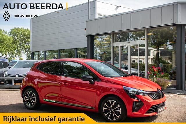 Rood Gebruikt 2023 Renault Clio V Techno Hatchback | € 19.490 (Eerlijke prijs) - Afbeelding 1/4