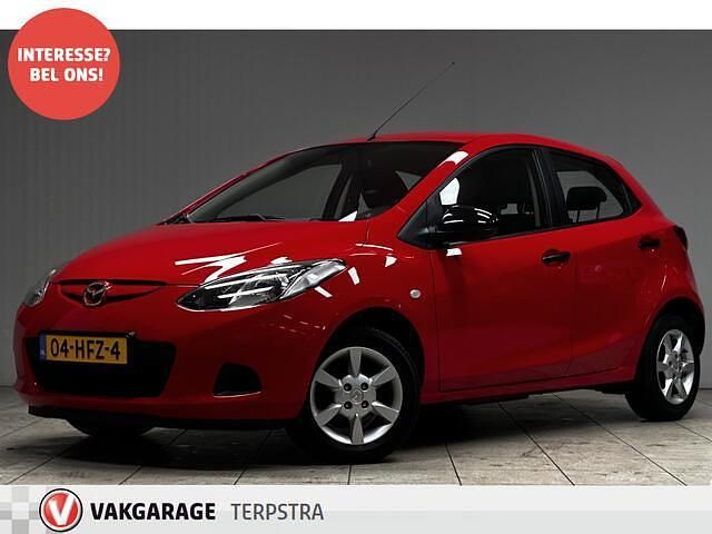 Rood Gebruikt 2008 Mazda 2 Inclusive Hatchback | € 2.995 (Eerlijke prijs) - Afbeelding 1/4