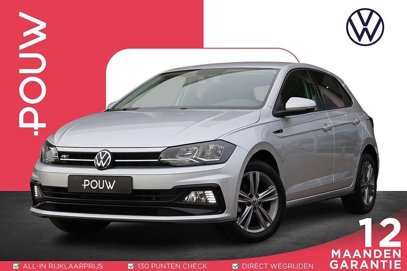 Occasion VW Polo R-line Edition 95 PK (69 kW) 2021 Grijs Hatchback