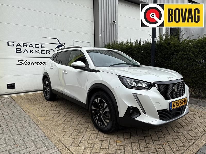 Wit Gebruikt 2021 Peugeot 2008 Allure SUV | € 17.250 (Super prijs) - Afbeelding 1/4