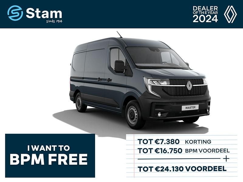 Blauw Gebruikt 2024 Renault Master Van | € 34.294 - Afbeelding 1/4